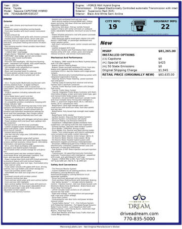 2024 Toyota Sequoia Capstone