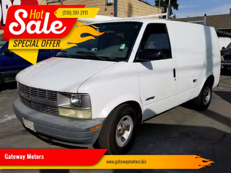 2002 Chevrolet Astro Cargo for sale at Gateway Motors in Hayward CA