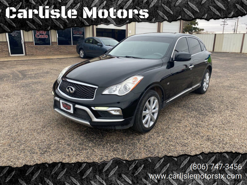 2017 Infiniti QX50 for sale at Carlisle Motors in Lubbock TX