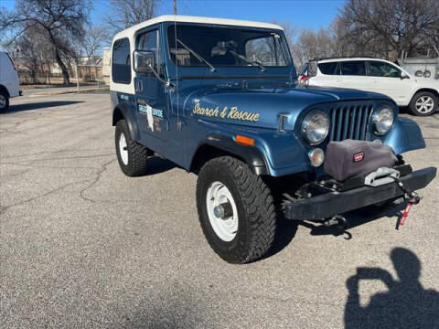 1984 Jeep CJ-7 for sale at Euro-Tech Saab in Wichita KS