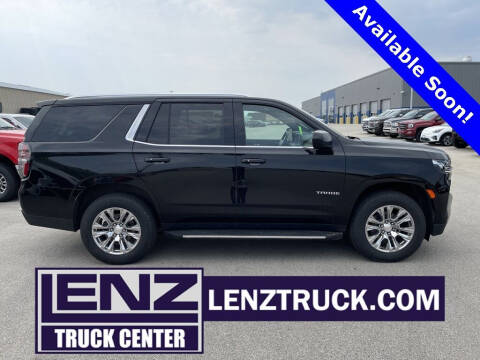 2021 Chevrolet Tahoe for sale at LENZ TRUCK CENTER in Fond Du Lac WI