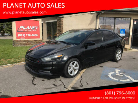 2015 Dodge Dart for sale at PLANET AUTO SALES in Lindon UT