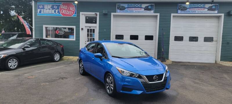 2020 Nissan Versa for sale at Bridge Auto Group Corp in Salem MA