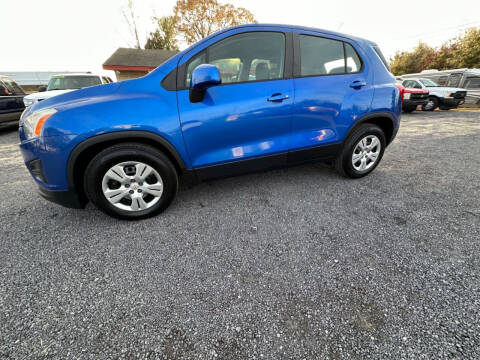 2016 Chevrolet Trax for sale at M&M Auto Sales 2 in Hartsville SC
