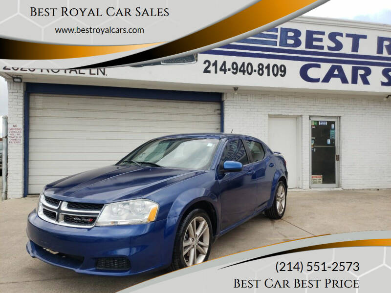 2012 Dodge Avenger for sale at Best Royal Car Sales in Dallas TX