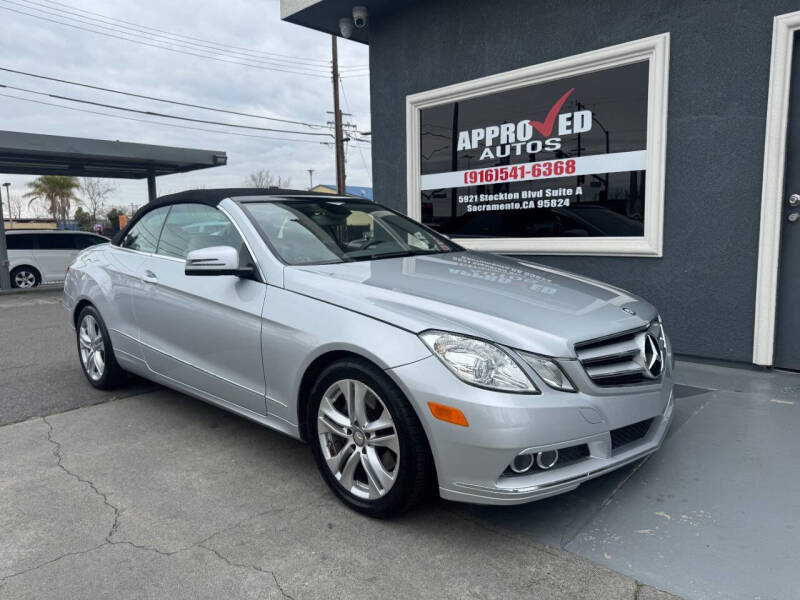 2011 Mercedes-Benz E-Class for sale at Approved Autos in Sacramento CA