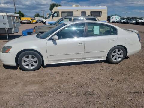 2003 Nissan Altima for sale at PYRAMID MOTORS - Fountain Lot in Fountain CO