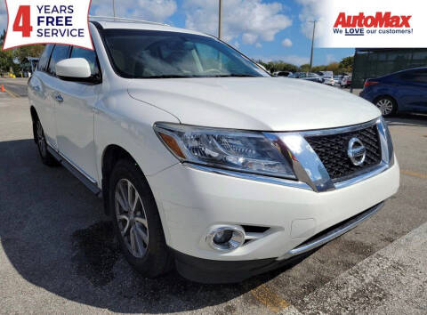 2014 Nissan Pathfinder for sale at Auto Max in Hollywood FL