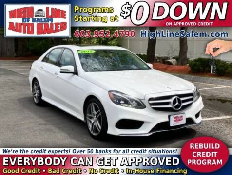 2015 Mercedes-Benz E-Class for sale at High Line Auto Sales of Salem in Salem NH