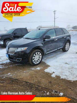 2011 Lincoln MKX for sale at Lake Herman Auto Sales in Madison SD