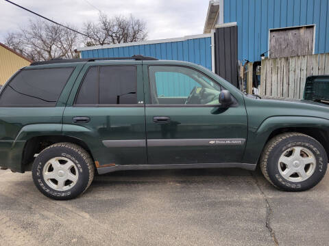 2003 Chevrolet TrailBlazer for sale at CENTER AVENUE AUTO SALES in Brodhead WI