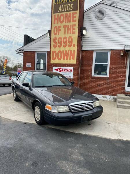 2004 Ford Crown Victoria for sale at CLEAN CUT AUTOS in New Castle DE