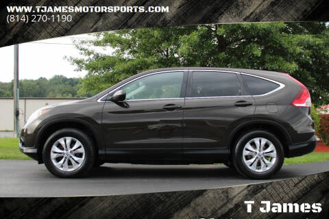 2013 Honda CR-V for sale at T James Motorsports in Gibsonia PA