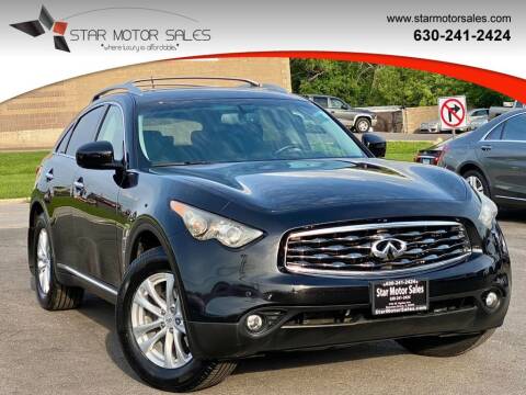 2011 Infiniti FX35 for sale at Star Motor Sales in Downers Grove IL
