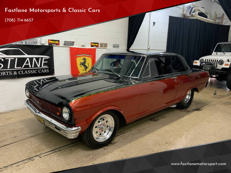 1965 Chevrolet Nova for sale at Fastlane Motorsports & Classic Cars in Addison IL