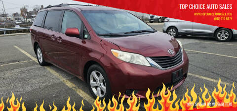 2013 Toyota Sienna for sale at Top Choice Auto Sales in Brooklyn NY