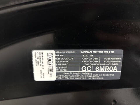 2020 Nissan Rogue Sport S