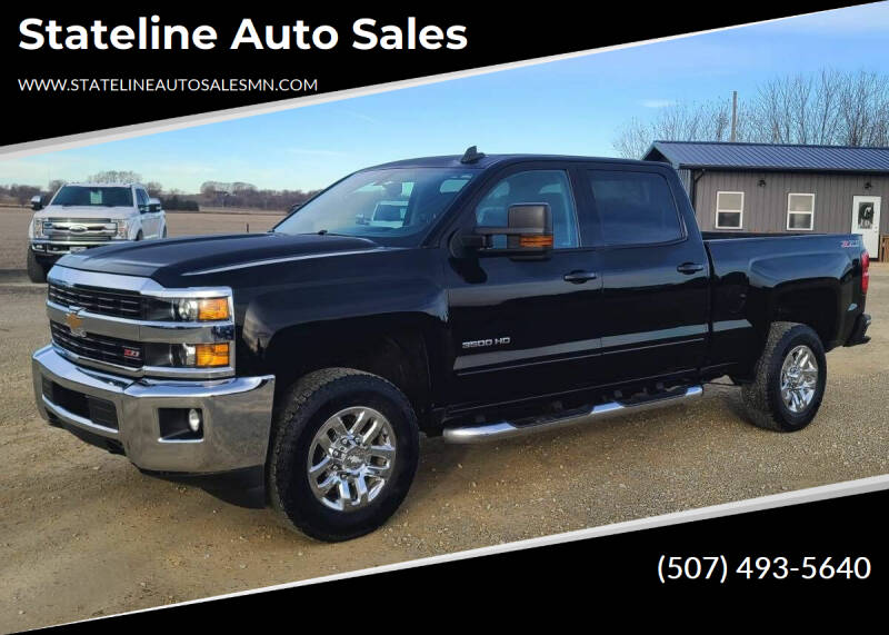 2016 Chevrolet Silverado 3500HD for sale at Stateline Auto Sales in Mabel MN