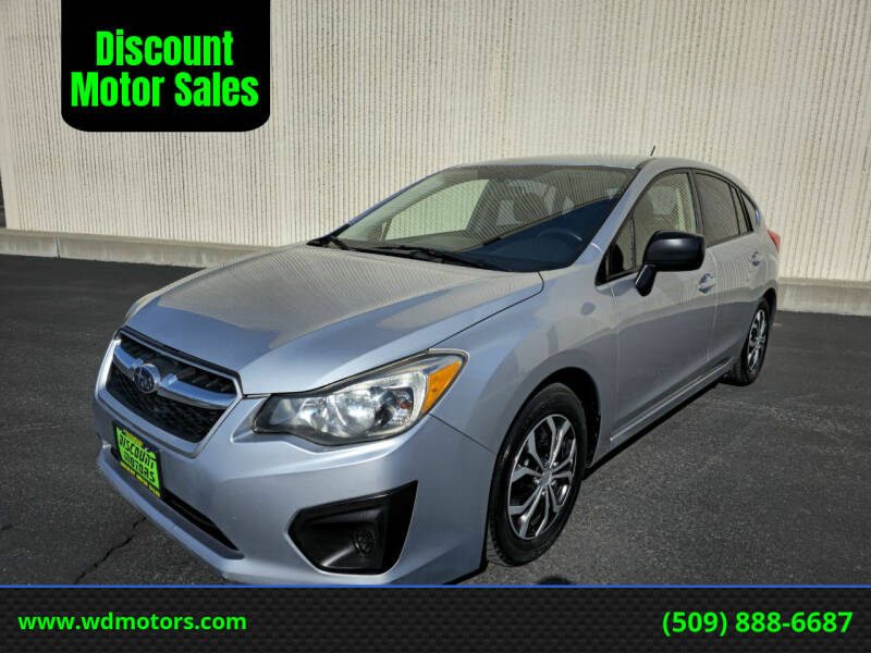 2013 Subaru Impreza for sale at Discount Motor Sales in Wenatchee WA