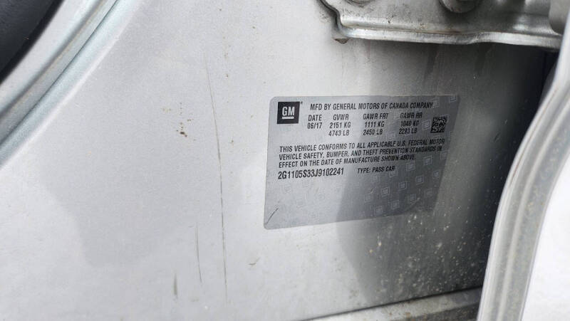2018 Chevrolet Impala LT