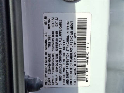 2020 Honda CR-V Hybrid Touring