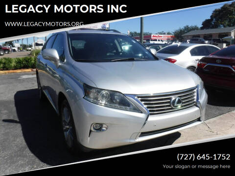 2015 Lexus RX 350 for sale at LEGACY MOTORS INC in New Port Richey FL