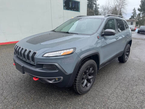 2015 Jeep Cherokee for sale at Mudarri Motorsports in Kirkland WA