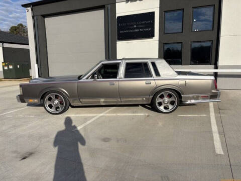 1988 Lincoln Town Car Cartier