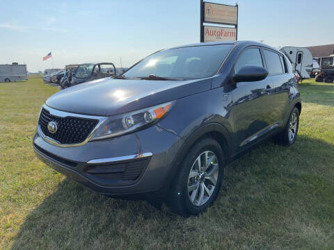 2016 Kia Sportage for sale at AUTOFARM DALEVILLE in Daleville IN