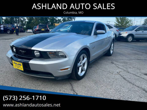 2012 Ford Mustang for sale at ASHLAND AUTO SALES in Columbia MO