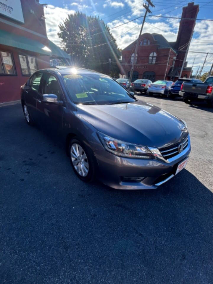 2014 Honda Accord for sale at STATION 7 MOTORS in New Bedford, MA