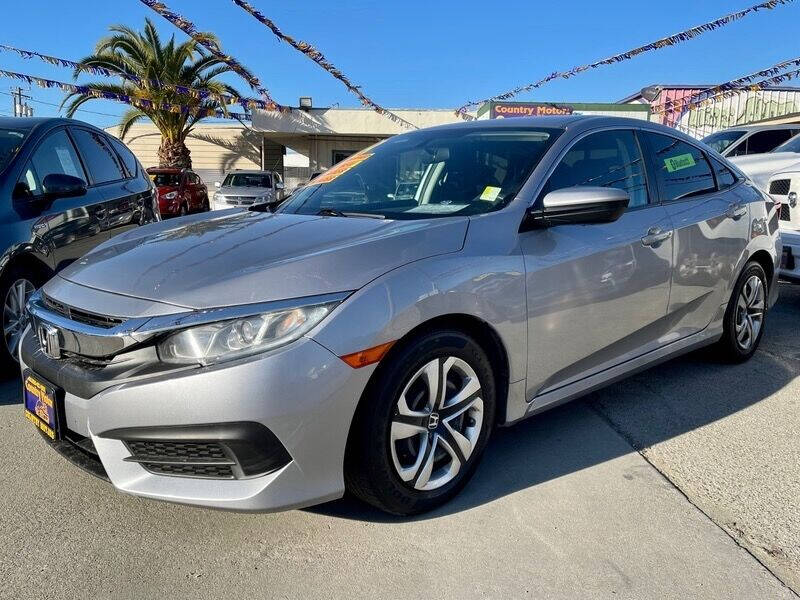 2018 Honda Civic for sale at Country Motors in Salinas, CA