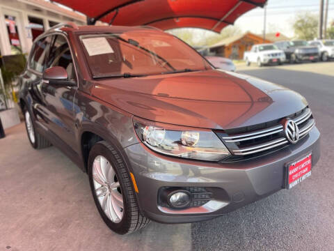 2014 Volkswagen Tiguan for sale at Manny G Motors in San Antonio TX