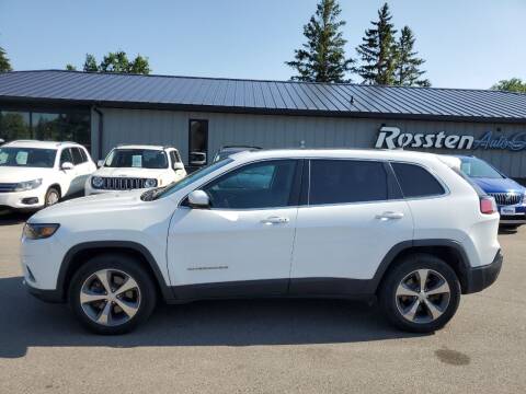2019 Jeep Cherokee for sale at ROSSTEN AUTO SALES in Grand Forks ND