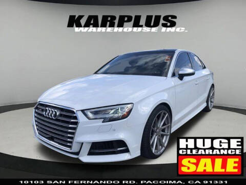 2018 Audi S3 for sale at Karplus Warehouse in Pacoima CA