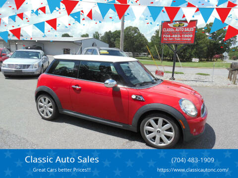 2008 MINI Cooper for sale at Classic Auto Sales in Maiden NC
