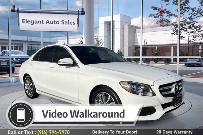 2017 Mercedes-Benz C-Class for sale at Elegant Auto Sales in Rancho Cordova CA