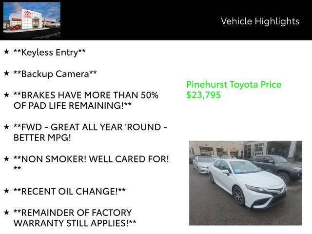 2023 Toyota Camry SE