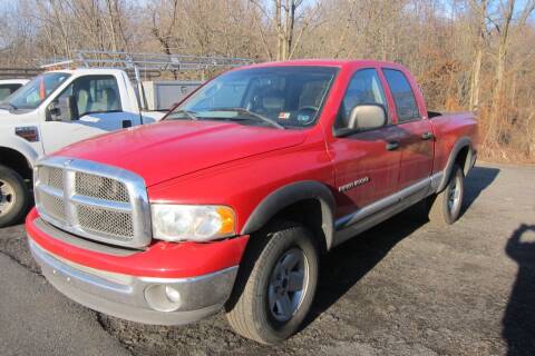 2002 Dodge Ram Pickup 1500 for sale at K & R Auto Sales,Inc in Quakertown PA