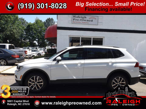 2021 Volkswagen Tiguan for sale at Raleigh Pre-Owned in Raleigh NC