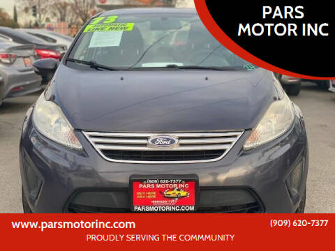 2013 Ford Fiesta for sale at PARS MOTOR INC in Pomona CA