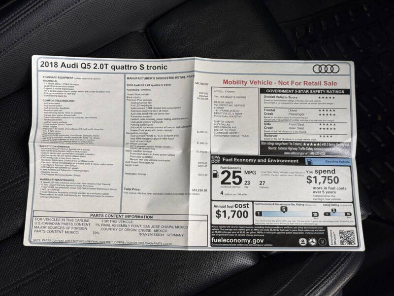2018 Audi Q5