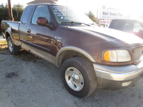 2001 Ford F-150 for sale at GREENFIELD AUTO SALES in Greenfield IA