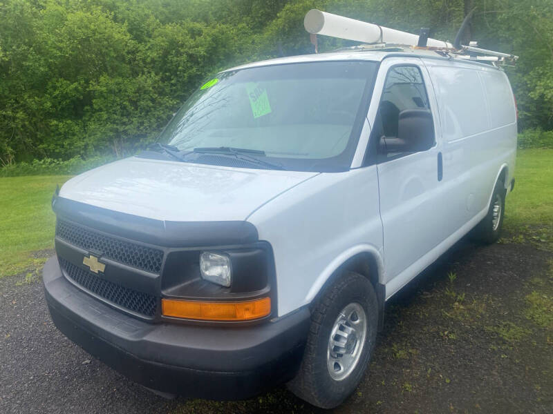 Used 2012 Chevrolet Express Cargo Work Van with VIN 1GCWGFBA5C1168035 for sale in Spencerport, NY