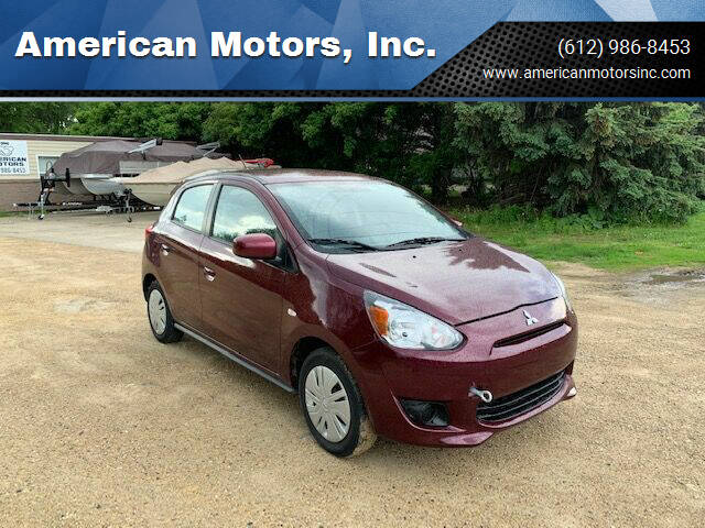 2017 Mitsubishi Mirage for sale at AMERICAN MOTORS, INC. in Farmington MN