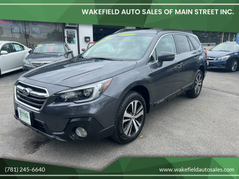 2018 Subaru Outback for sale at Wakefield Auto Sales of Main Street Inc. in Wakefield MA