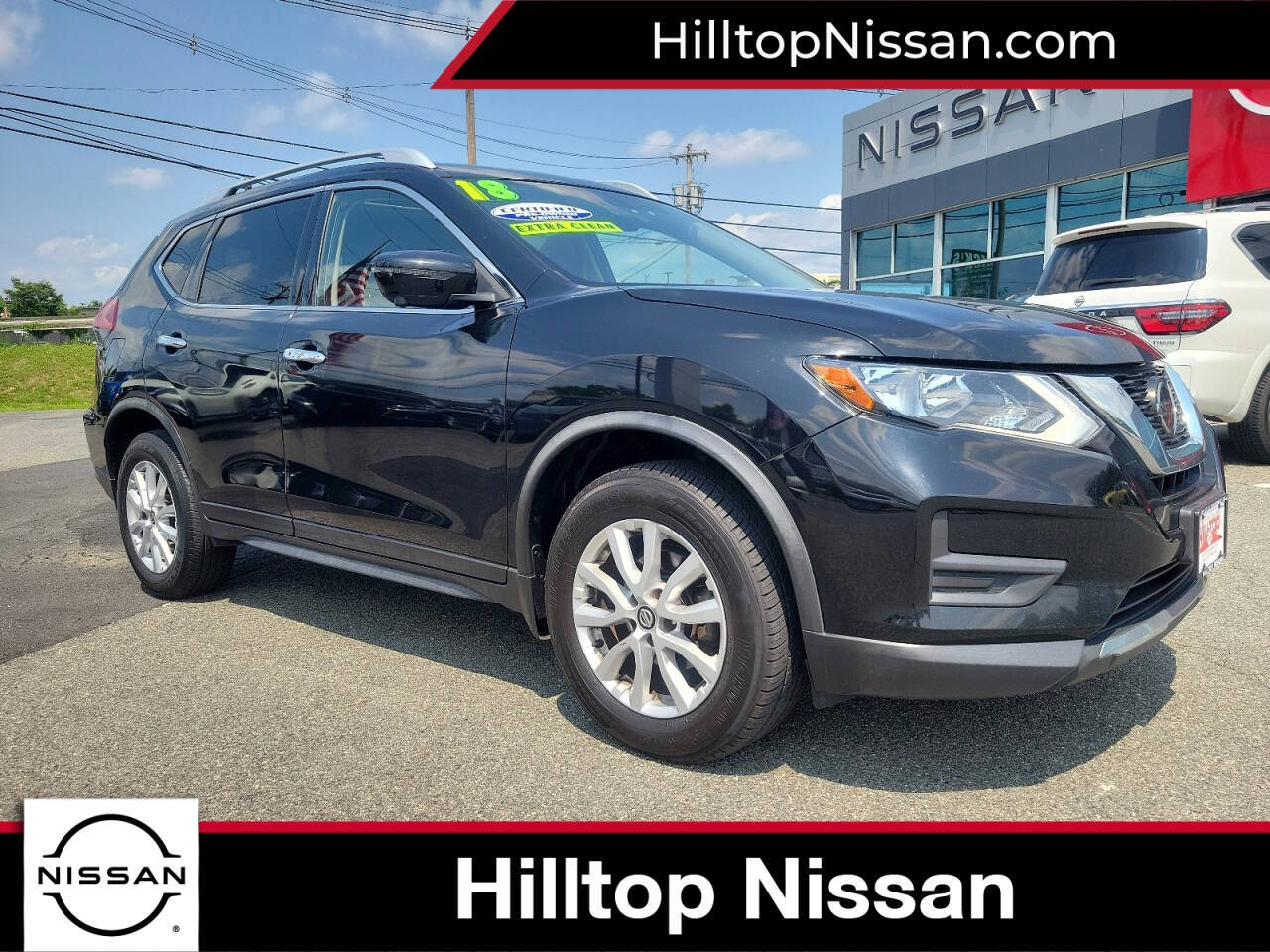 2018 Nissan Rogue for sale at HILLTOP NISSAN in East Hanover, NJ