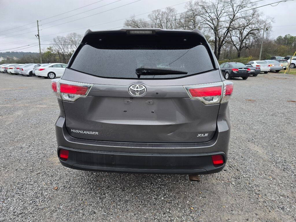 2015 Toyota Highlander for sale at YOUR CAR GUY RONNIE in Alabaster, AL