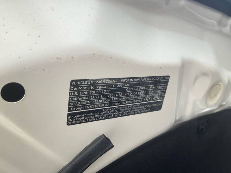 2026 Nissan Rogue SV