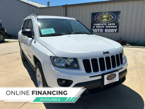 2017 Jeep Compass for sale at BERG AUTO MALL & TRUCKING INC in Beresford SD